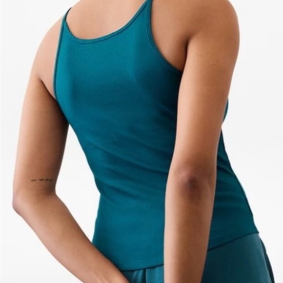 NWT Athleta Signature Rib Thin Strap Tank - Picture 2 of 4